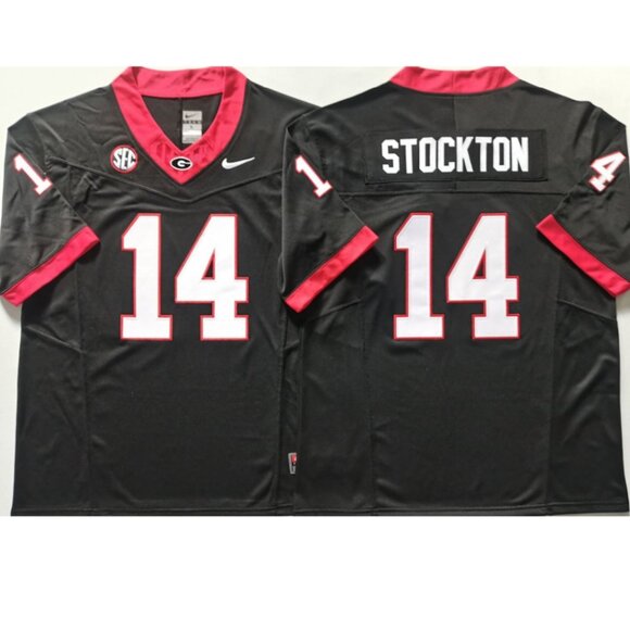 Mens Youths Kids Womens Gunner Stockton Vapor Black Stitched Jersey
